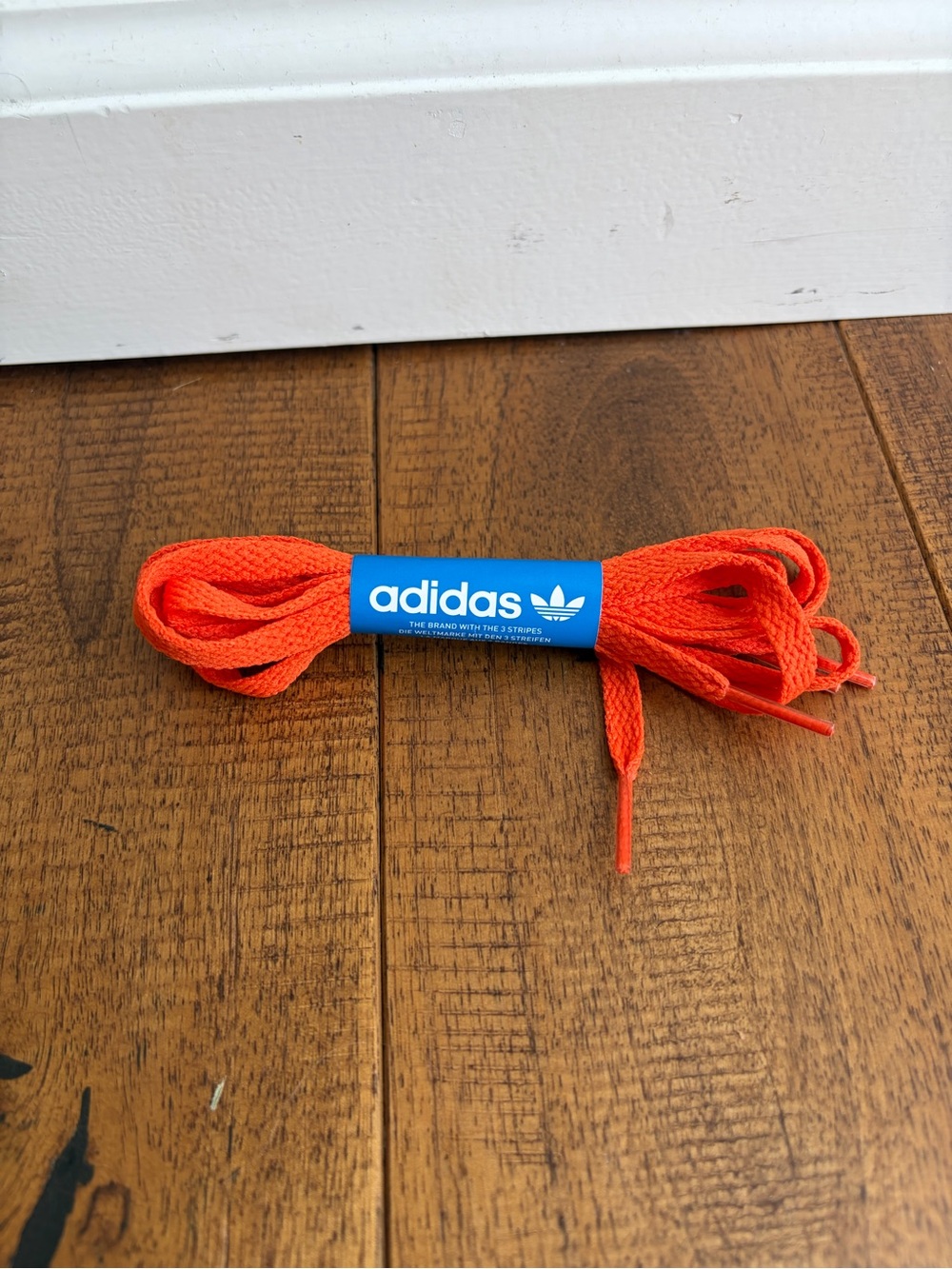 Adidas Orange Authentic Sneaker Running Shoe Shoelaces BRAND NEW